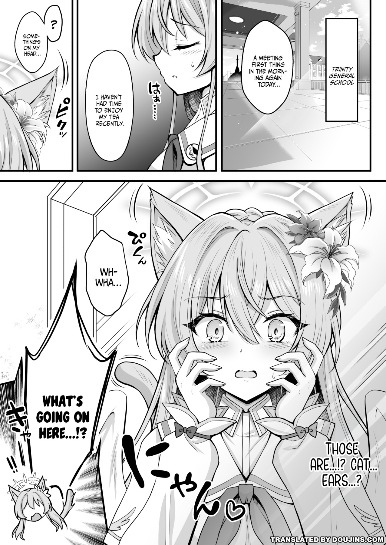 Hentai Manga Comic-Mating Season Is A Problem For Nagisa Who Grew Cat Ears-Read-3